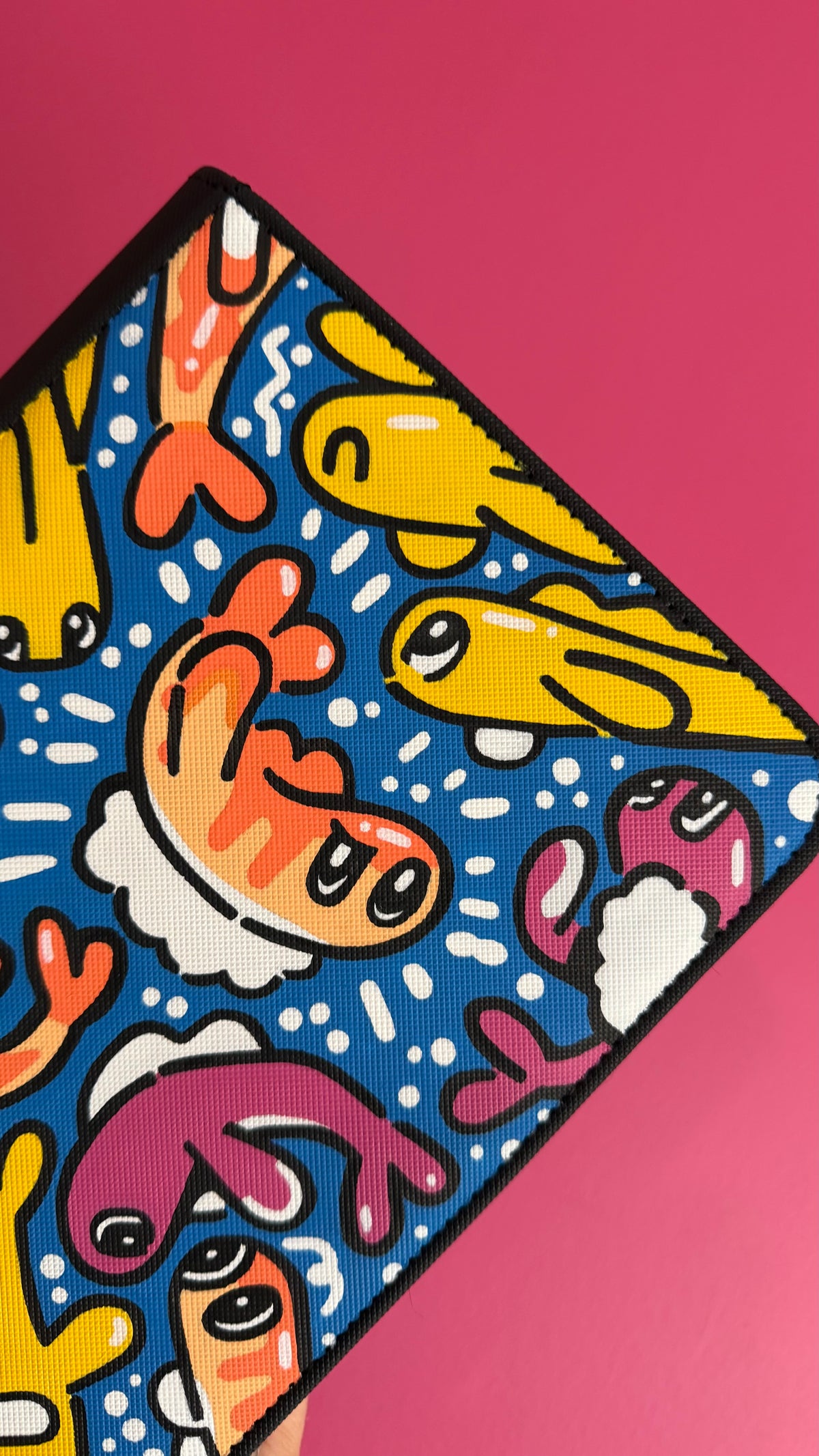 Hand-Painted Tatsugiri 4 Pocket Vault X Binder